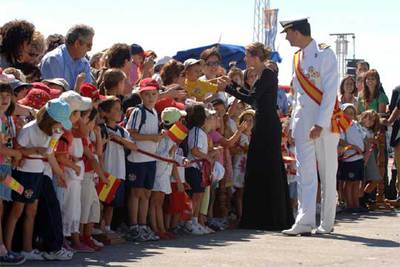 Motril recibe a los Príncipes de Asturias