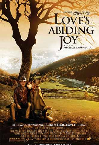Cartel de  Love's Abiding Joy,  de Michael Landon Jr.