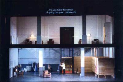 Imagen de la escenografía del montaje del Covent Garden para 'Ariadne auf Naxos