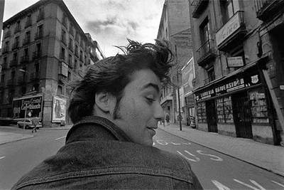 'Autorretrato en moto' (1978), de García-Alix.