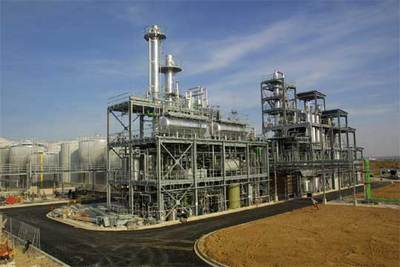 Planta de ENH (Acciona) para la obtención de biodiésel en Caparroso, Navarra.