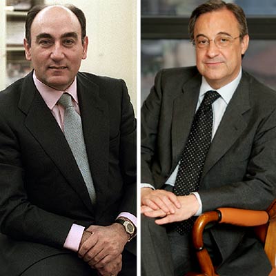 Ignacio Sánchez Galán (izquierda) y Florentino Pérez.