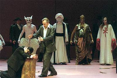 Estreno de  Idomeneo  en la Ópera de Berlín el 11 de marzo de 2003.