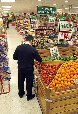 Supermercado en Huelva.