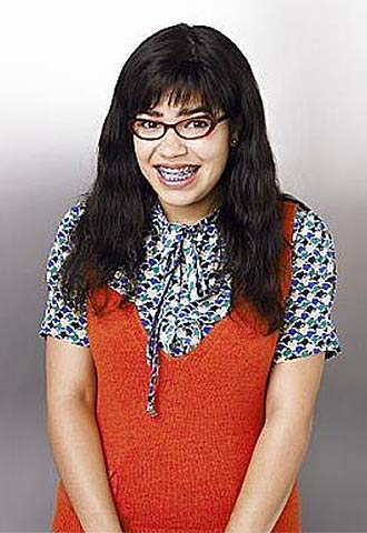 América Ferrera, protagonista de  Ugly Betty. 