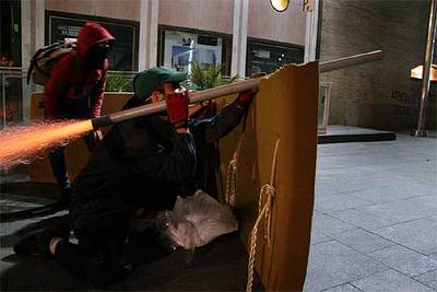 INCIDENTES EN BARCELONA