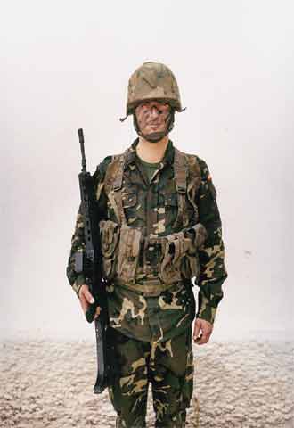 Aspirante a reservista voluntario en el ejercito de tierra.