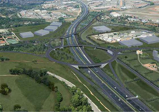 Imagen virtual del parque proyectado