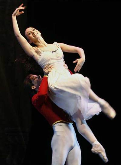 Una escena de  Cascanueces. 