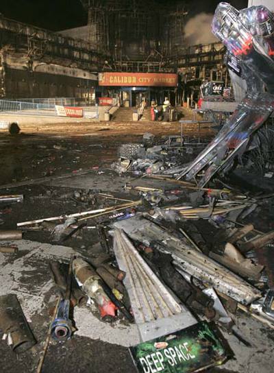 Incendio devastador, pero sin víctimas