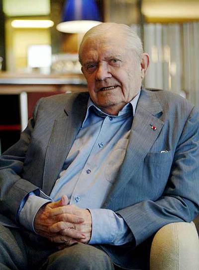 Pierre Delanoë, en una imagen de 2002.