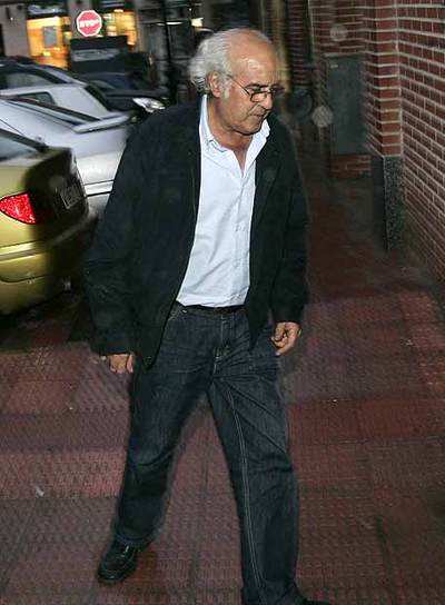 Joaquín Tejeiro, cuando acudió a declarar ante el juez.