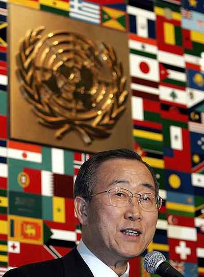 Ban Ki-moon se dirige a la prensa en Seúl el pasado 26 de diciembre.