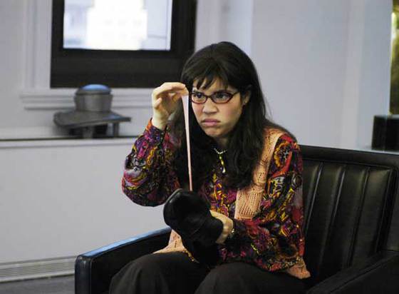 Escena de la telenovela  Ugly Betty. 