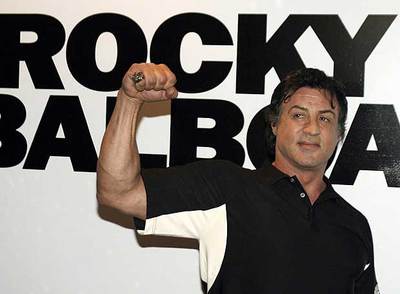 Sylvester Stallone presentó en México la última aventura de  Rocky. 