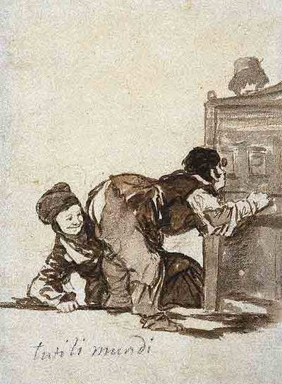'Tuti li mundi', de Francisco de Goya.