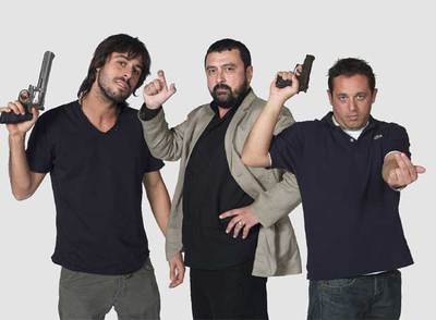 Hugo Silva, Pepe Tous y Pepón Nieto,  Los hombres de Paco. 