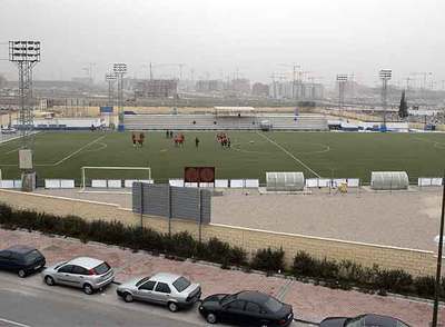 El centro deportivo Nuevo Estadio Nuestra Señora de las Torres, en Villa de Vallecas.