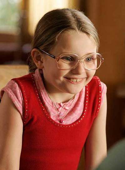  Abigail Breslin, en una imagen de Pequeña Miss Sunshine. 