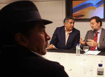 RAJOY RECIBE A TRES ASOCIACIONES ECUATORIANAS