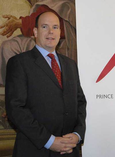 Alberto de Mónaco, durante la presentación de su fundación.