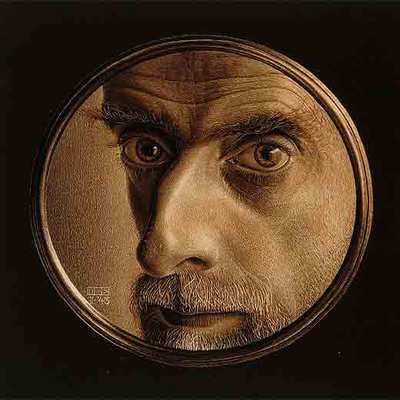 'Autorretrato'', de M. C. Escher.