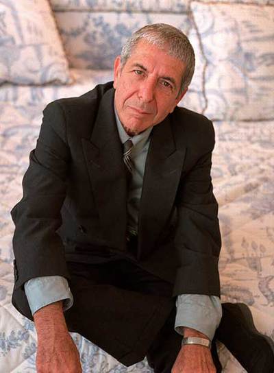 Leonard Cohen.