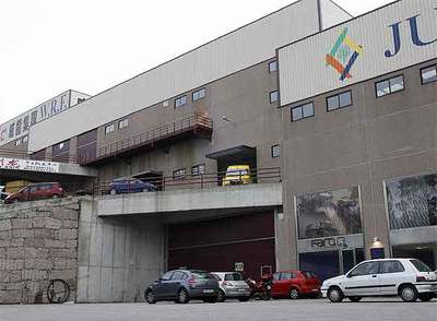 Vista parcial de la nave de Mosprodega, que acoge una docena de empresas en Mos.