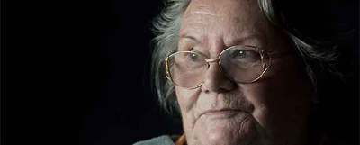 Madeleine Z., fotografiada en diciembre pasado en su casa.