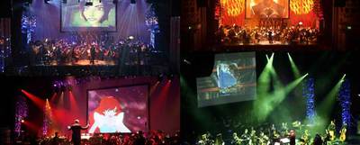 Distintas actuaciones de Video Games Live.