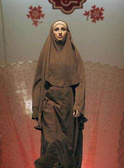 Desfile de moda islámica en Teherán