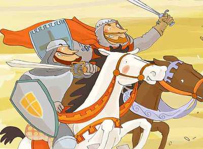 Ilustración de  El Cid  de Cristina Picazo.