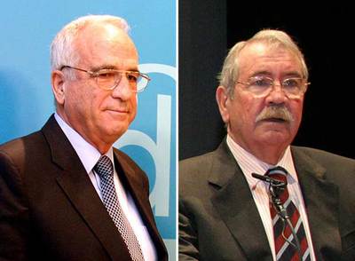 Vicente Sala, a la izquierda, y Armando Sala.