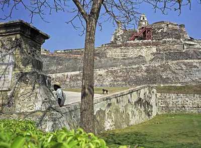 Castillo de San Felipe, en Cartagena de Indias (Colombia).