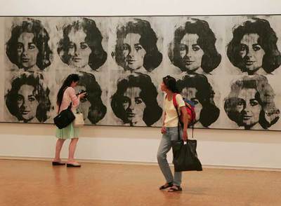 Imagen de la exposición  Big Bang,  realizada en 2005 en el Pompidou.