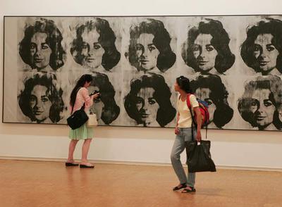 Imagen de la exposición   Big Bang,   realizada en 2005 en el Pompidou.