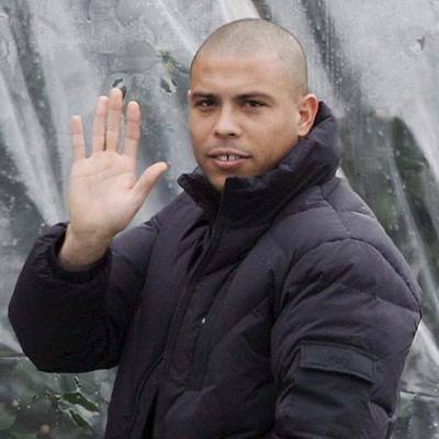 Ronaldo, el pasado viernes en las instalaciones del Milan.