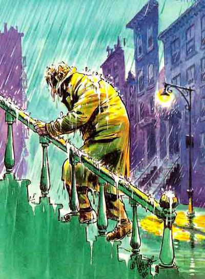 Viñeta de 'Contrato con Dios' (1978), de  Will Eisner.