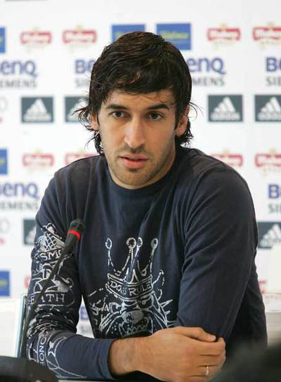 Raúl, en rueda de prensa.