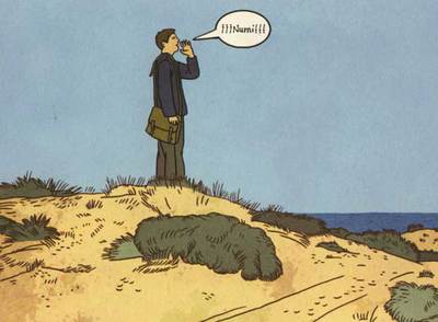 Una de las viñetas de   Metralla. 