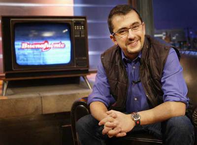 Andreu Buenafuente, el día de la presentación de  Buenafuente. 