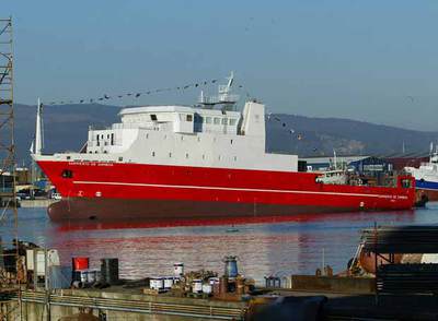 Buque oceanográfico  Sarmiento de Gamboa,  una de las últimas  inversiones científicas de relieve realizadas en España.