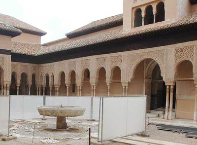 La Fuente de los Leones pierde a sus 'inquilinos'