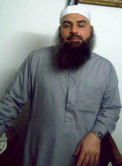 El imán Abu Omar, el miércoles en Alejandría.