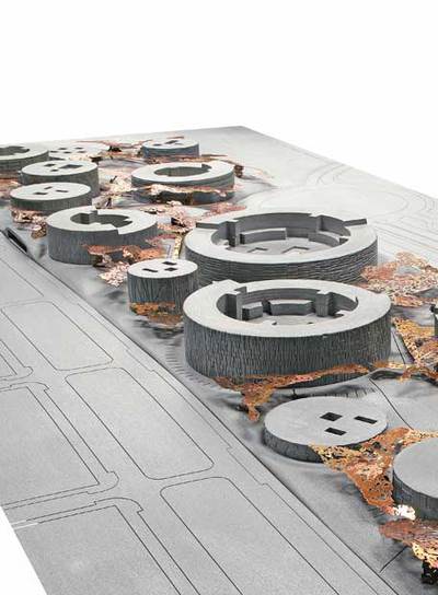 Proyecto de Javier Frechilla y José Manuel López-Peláez para la 'Ciudad de la Justicia' de la Comunidad de Madrid.