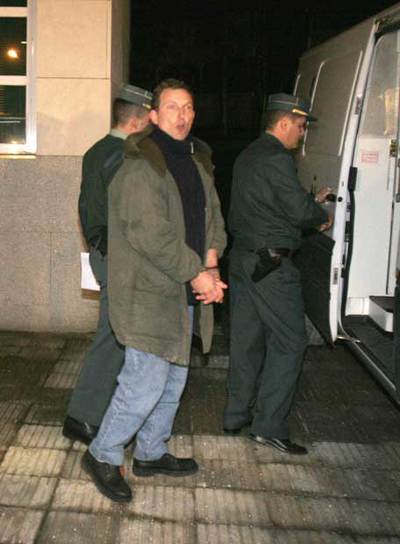 Santiago Mainar, tras prestar declaración el pasado día 7.