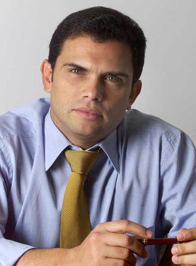 El senador Álvaro Araújo, líder del partido Alas Equipo Colombia.