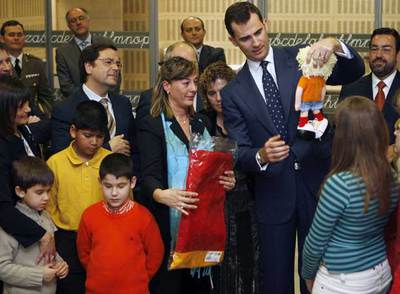 Felipe de Borbón inaugura la nueva sede de la ONCE