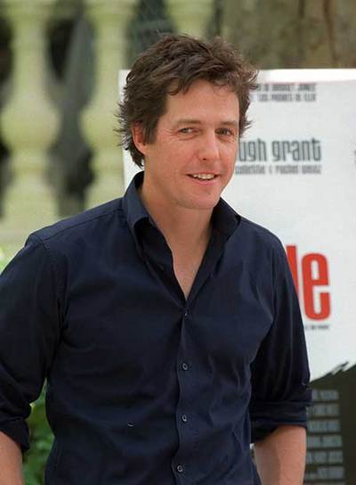 Hugh Grant, en una visita a Madrid.
