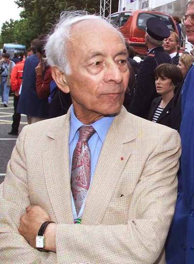 El organizador del Tour Félix Lévitan, el 12 de julio de 1998 en Dublín.